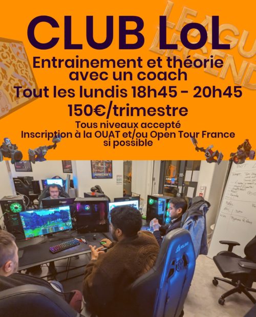 Club LOL lundis 18h45